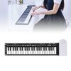Rolling 49 Key Speaker Keyboard Portable Multifunctional 49 Keys Folding Electronic Keyboard for Training