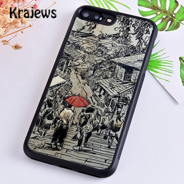 Krajews Kyoto Japan Old Capital Phone Case Cover For IPhone 18 17 Air 16 15 14 plus 11 12 13 pro max coque Shell Fundas