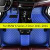 Car Floor Mats For BMW 6 Series 2 Door 2016 2015 2014 2013 2012 2011 Carpet  Automobiles Interior Accessories