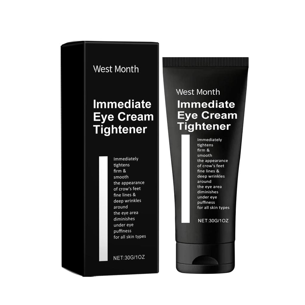 West&Month Firming Eye Cream Hydrating & Moisturizing Firms the Eye Area Reduces Fine Lines Massage Treatment For Eye Area Use 30g