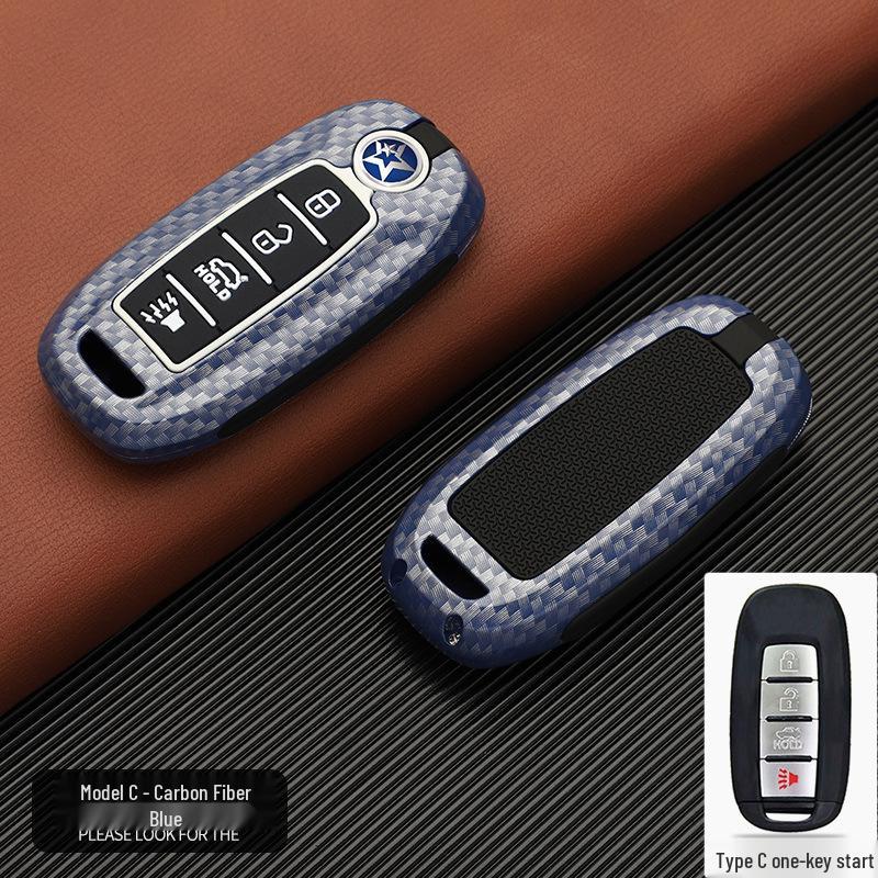 Venucia Key Cover: Stylish, Atmosphere-Enhancing Car Key Bag with Buckle Remote Shell for Personalized Decoration