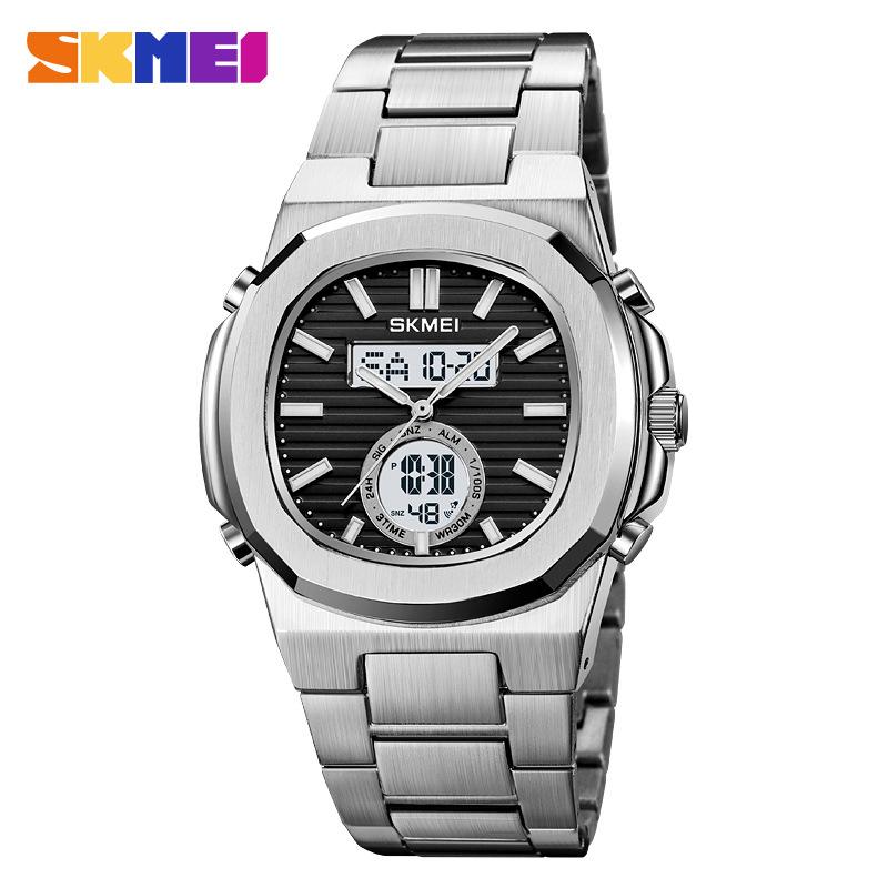 Luxury Men Watch Male Quartz Wristwatch Classic Black Gold Stainless Steel Band Simple Reloj Business Man Sports Calendar Clock