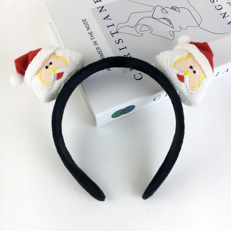 

Festive Santa Headband: Cute Holiday Hair Accessory for Kids and Adults