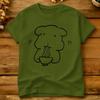 Chubby Dog Eating Noodles Funny Ganadi Tshirt Summer Ganadi 100 Cotton T Shirts For Unisex Tee Shirt Short Sleeves Awesome Tops