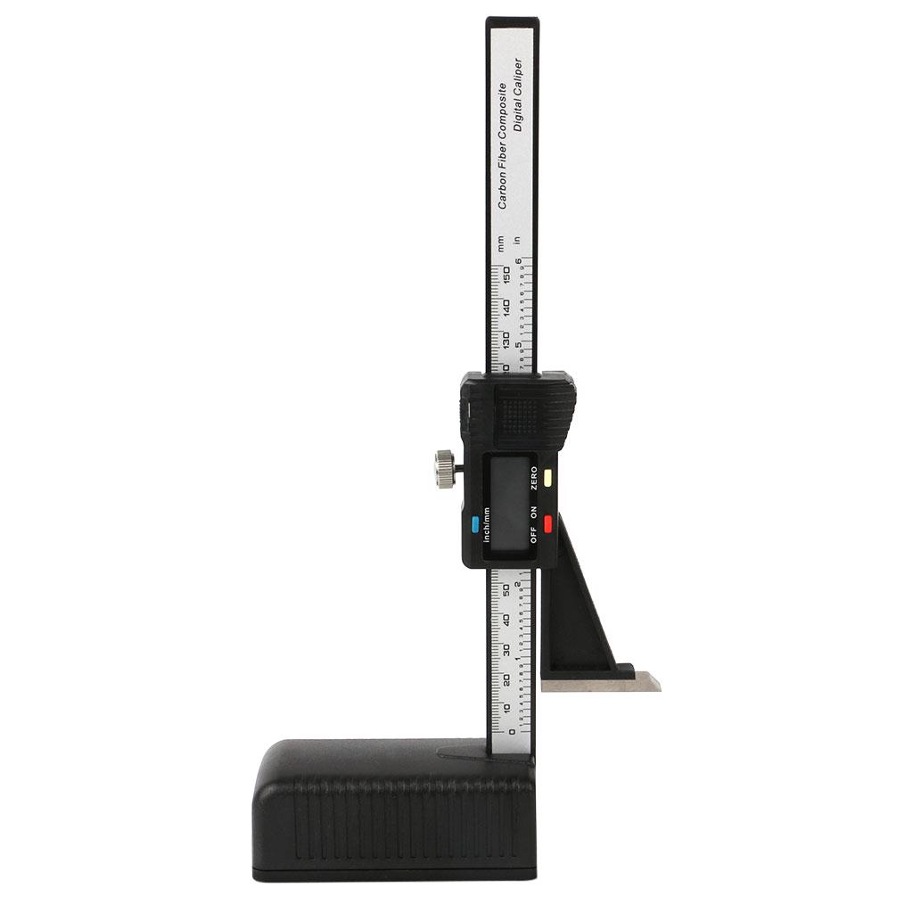 Digital Height Depth Gauge 0-150mm/6inch Caliper Measure Electronic Measurement 1