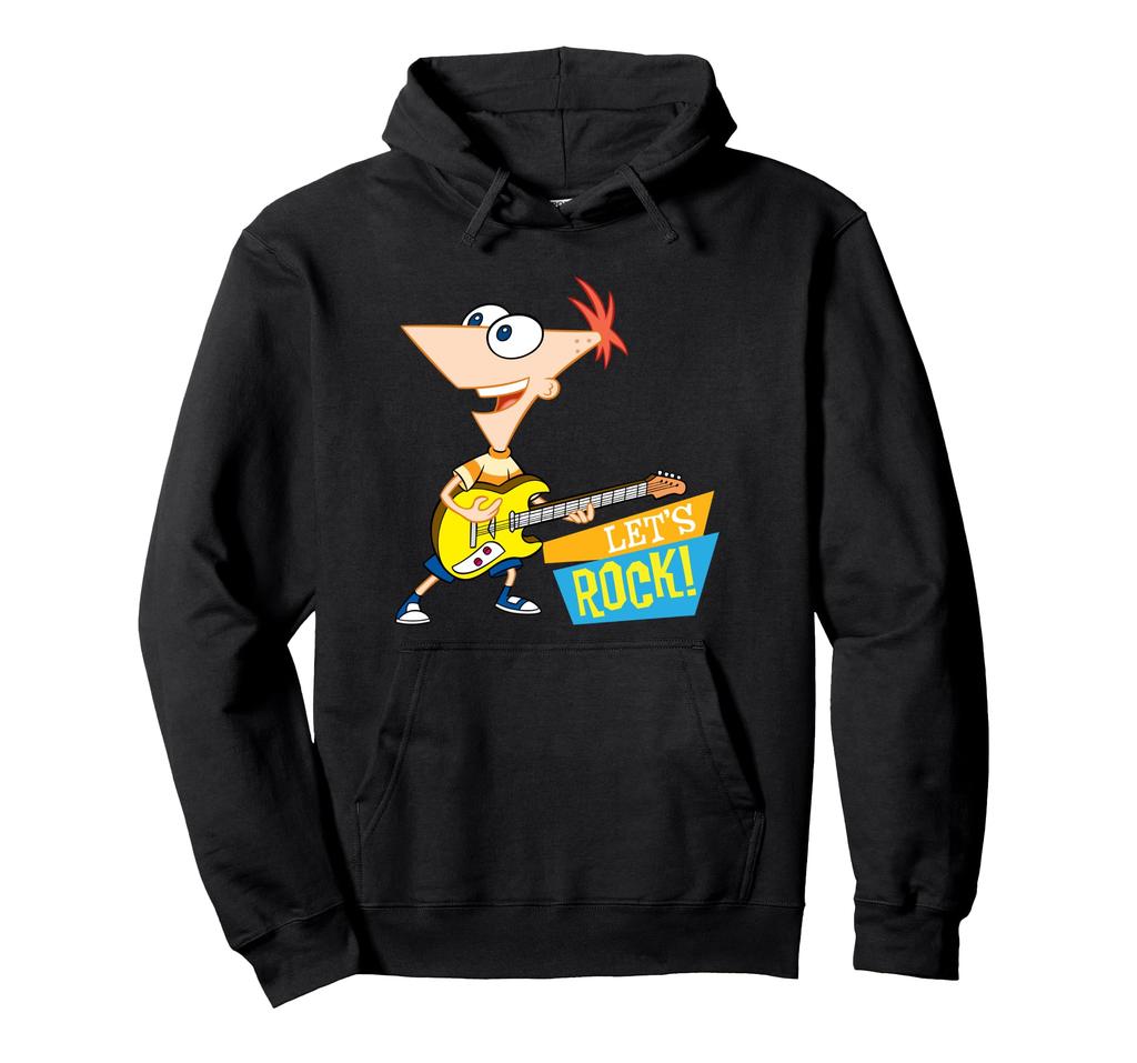 Disney Phineas and Ferb Let's Rock! Phineas Plays the Bass Hoodie