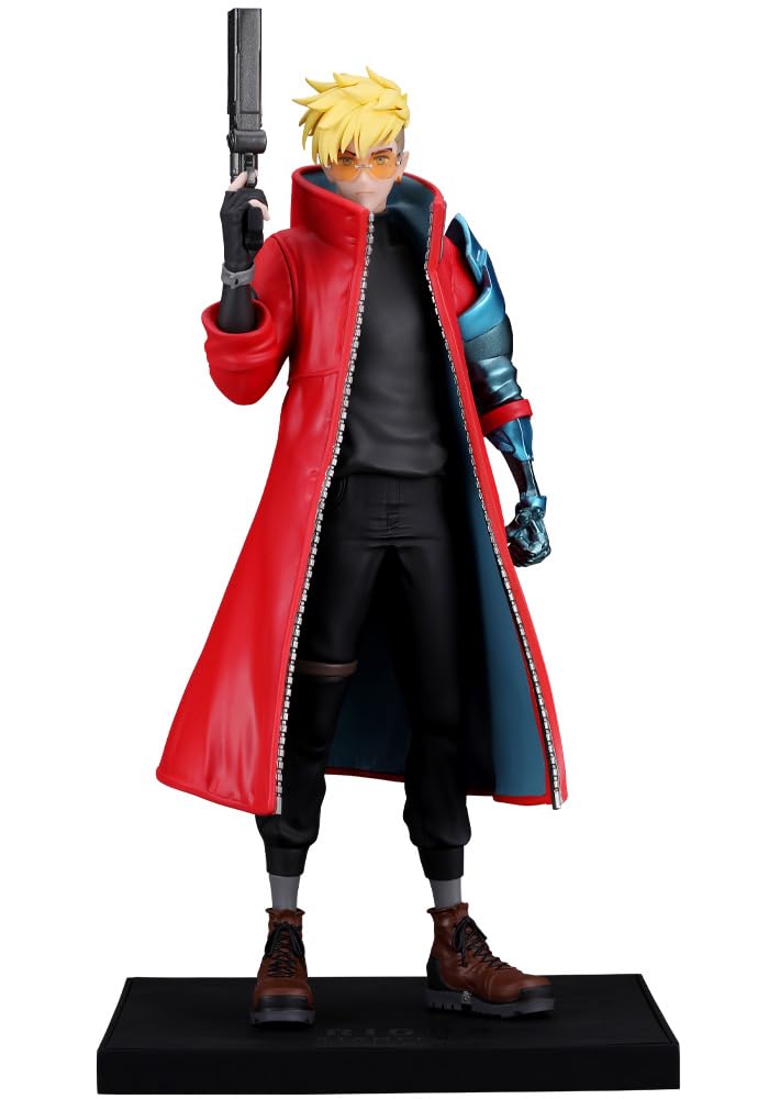 Kotobukiya TRIGUN STAMPEDE OSHI WORKS Vash the Stampede TRIGUN STAMPEDE Scale PVC Painted Complete Figure 1/8