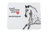Andalusian - Mouse Pad with Print, Personalized Pad with a Horse, Unique Gadget for an Office Worker from the Art-Dog Brand