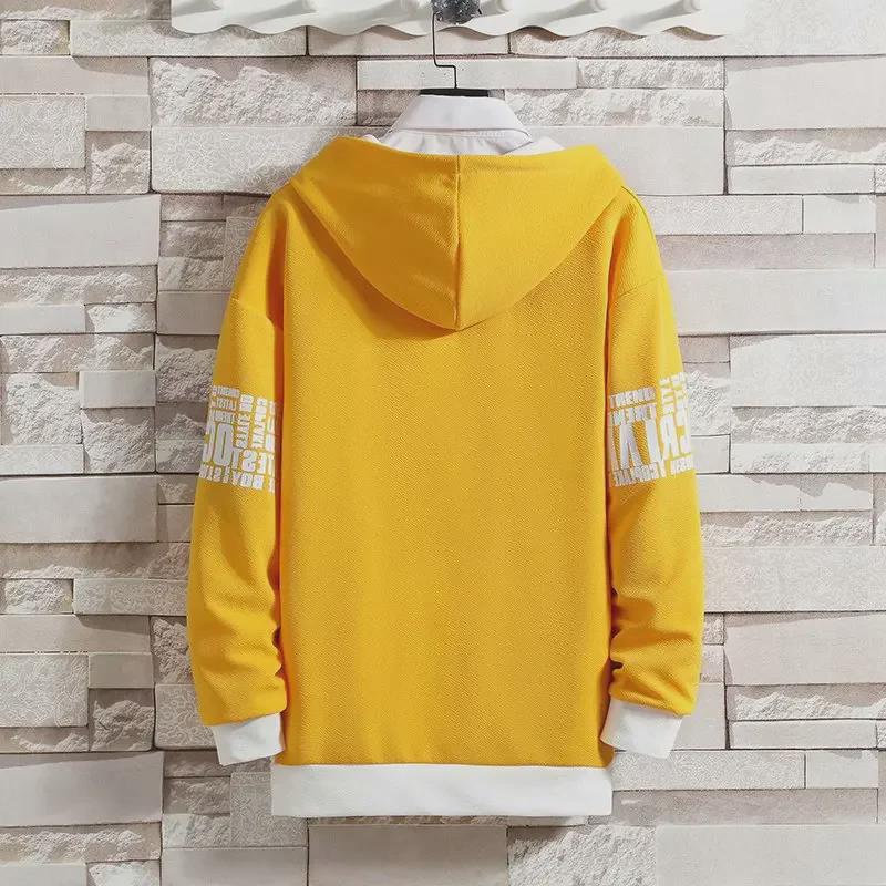 Men's Trendy Korean-Style Autumn Sweater Suit: Loose Cardigan, Hooded Jacket, and Casual Trousers Set