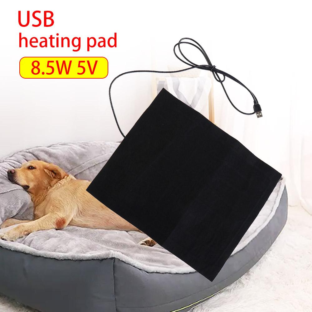 Dog Cat Bed Keep Warm Seat Cushion Temperature Control Pet Heating Mat Dog Heating Pad Heater Carpet Pet Electric Blanket