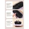 WANMEI Salon Styling Curly Hair Styling Brush Curl Hair Brush for Combing and Shaping  Curls Reduce Pulling Tools