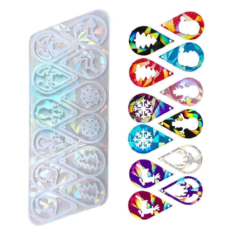 Hogere Kwaliteit Siliconen Mal Oorbellen Hangers Maken Vorm DIY Sieraden Gereedschap