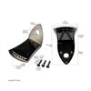 Mandolin Tailpiece with Screws for 8 String Arched Top Plate Replace Bridge