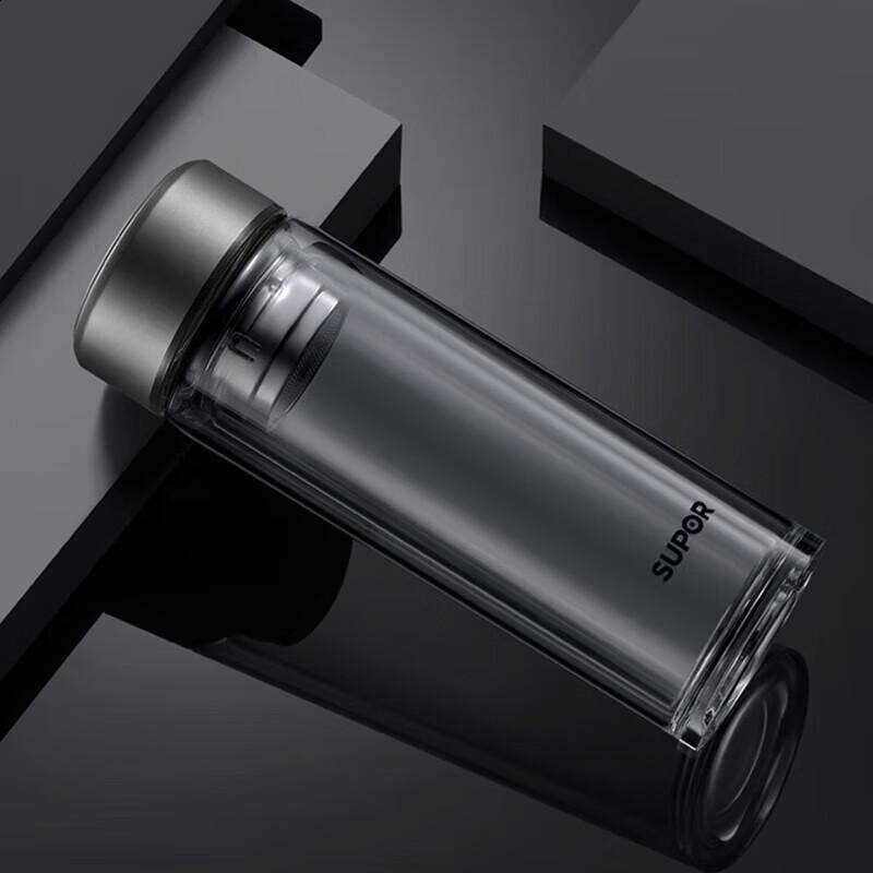 SUPOR Glass Insulated Mug