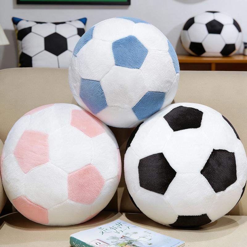 16/25/30cm Soft Football Shape Stuffed Doll Soccer Plush Toy Kids Baby Gift Mascot Ball Party Decoration Kids Gifts