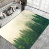 1PC Forest Kitchen Rugs Non-Slip Home Door Mats Pop design Bathroom Rugs Bath Mat Carpet for Home Sink Laundry Decor