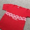 Vintage 70s Crazy Shirts Hawaii Hibiscus Mens Medium Boxy Red Hibiscus Unisex T-Shirt