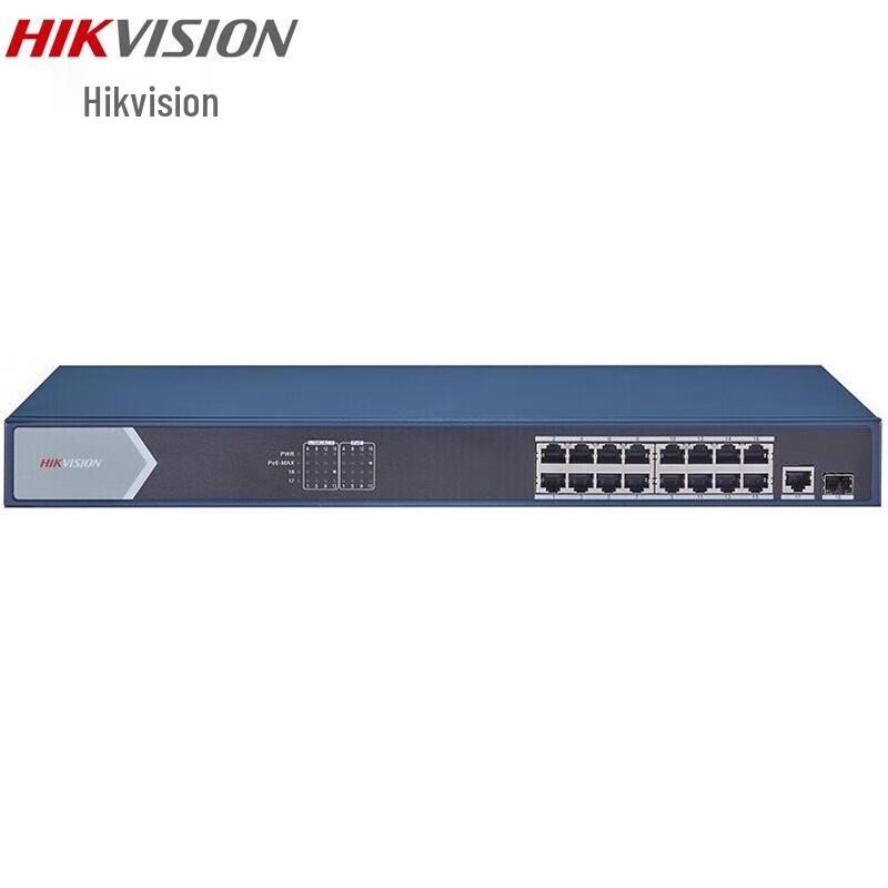 

HIKVISION 16-Port Gigabit PoE Surveillance Switch CN plug (adapter included)