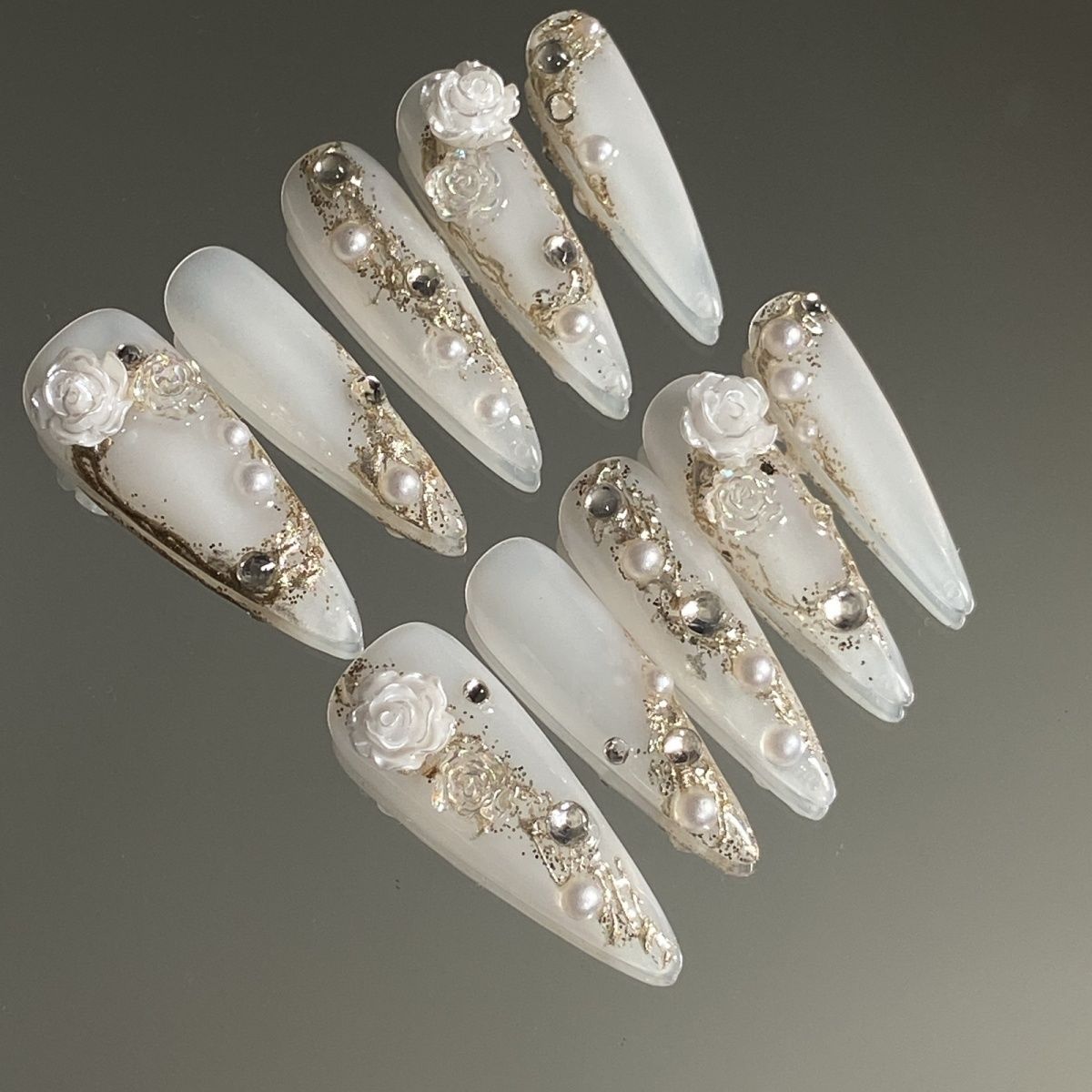 

French Elegant Camellia Pattern Hand Made Armor Women Fashion Design Long Pure Style Wearing Armor Party Aesthetic Armor