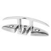 Boat Folding Cleat 6in 316 Stainless Steel Secure Fixation Highly Polished Folding Marine Dock Cleat for RV Yacht