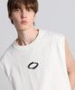 TENER Tnr Logo Simple Sleeveless White