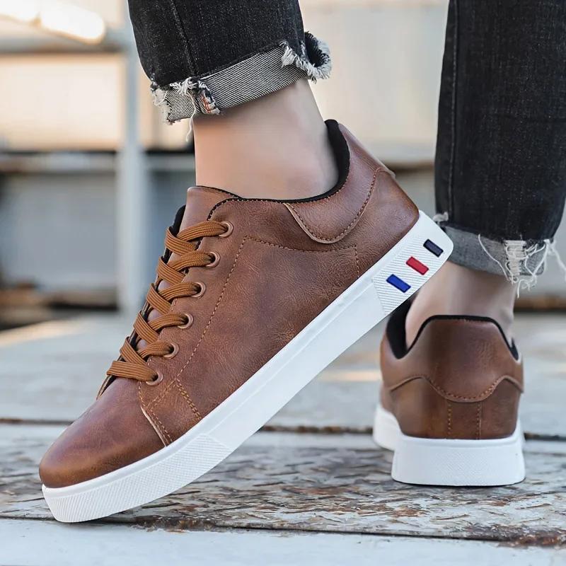 Fashion High Quality Men's Shoes Sneakers Fashion Platform Lace Up Casual Shoes Outdoor Man Comfortable Sport Shoe Zapatillas Informales