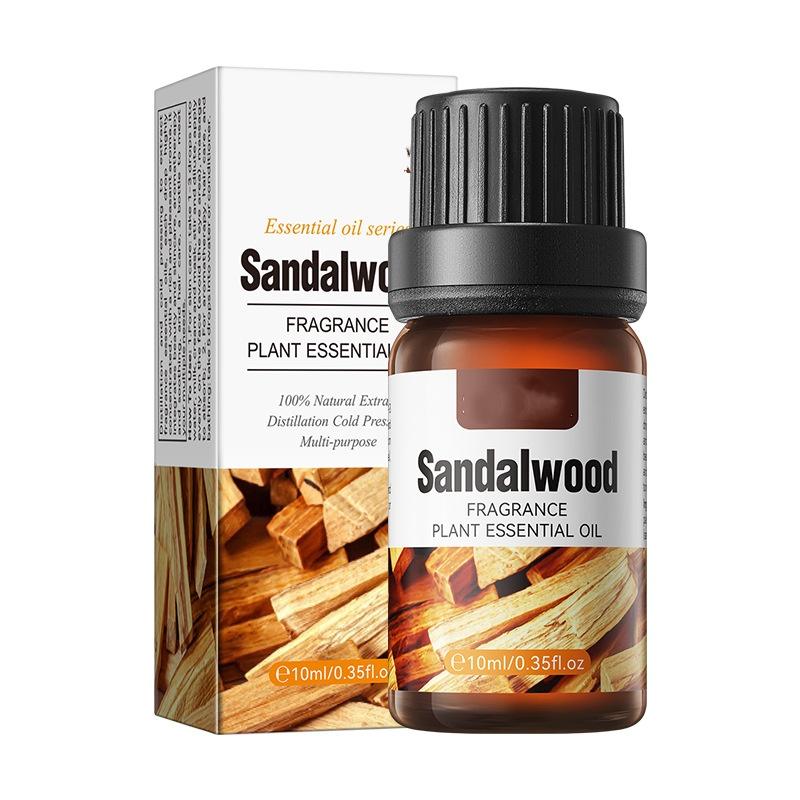Plant Essential Oil Set 10ml Each Natural Fragrance Therapy Aromatherapy Body Oil Spa Massage Gift Set Export Wholesale