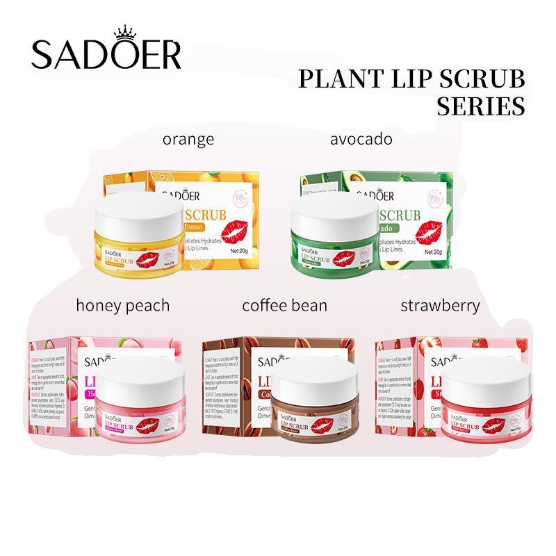 Lip Scrub 20g Orange Moisturizing Lip Balm Autumn and Winter Skin Care Products