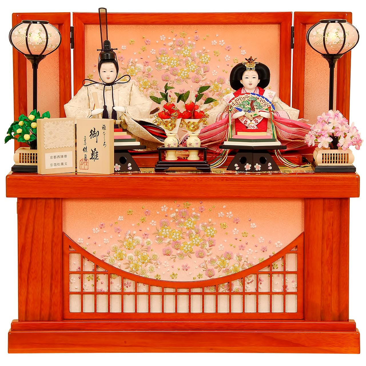 

Hina dolls Hina dolls K301 Hina dolls Compact storage decoration Imperial decoration