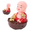 Glücklicher Buddha Statue mit Musik USB-Laden   Lautstärke Cartoon   Lachender Buddha Figur