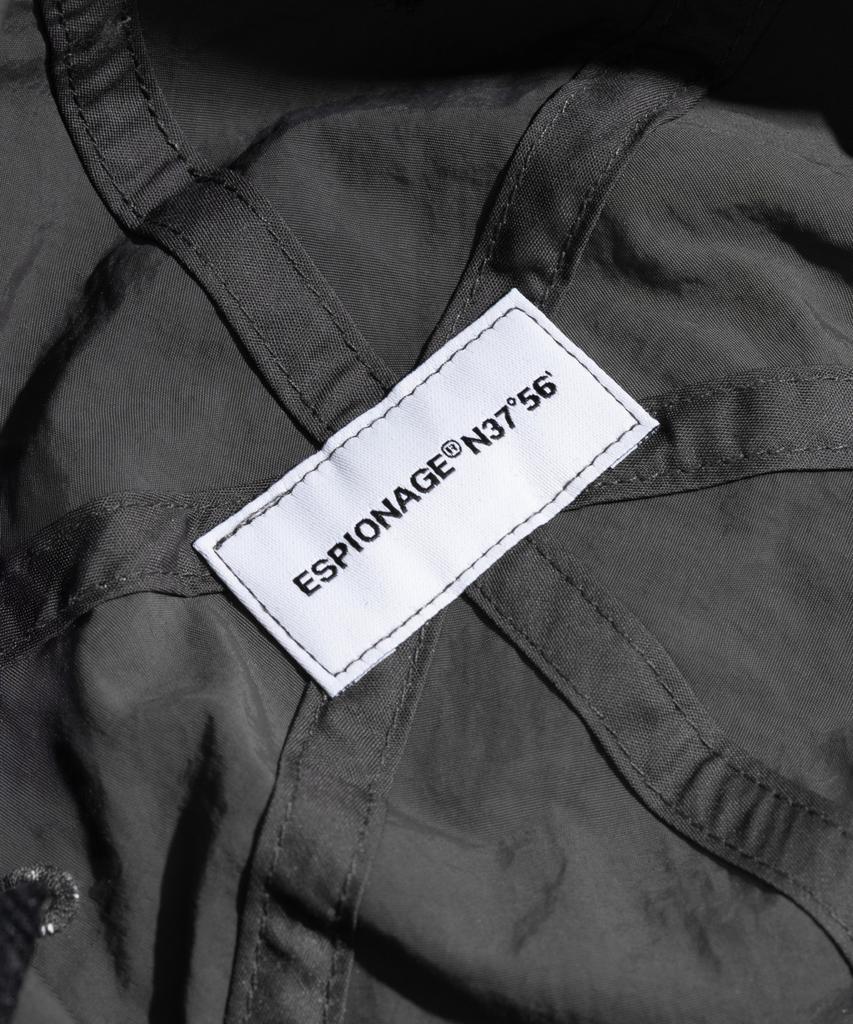 ESPIONAGE Nylon Wanderkappe Dunkelgrau