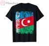 ZX 2026 Azerbaijan Azerbaijani men t shirts nation team tshirt 100 cotton tshirt clothing tees country flags AZE