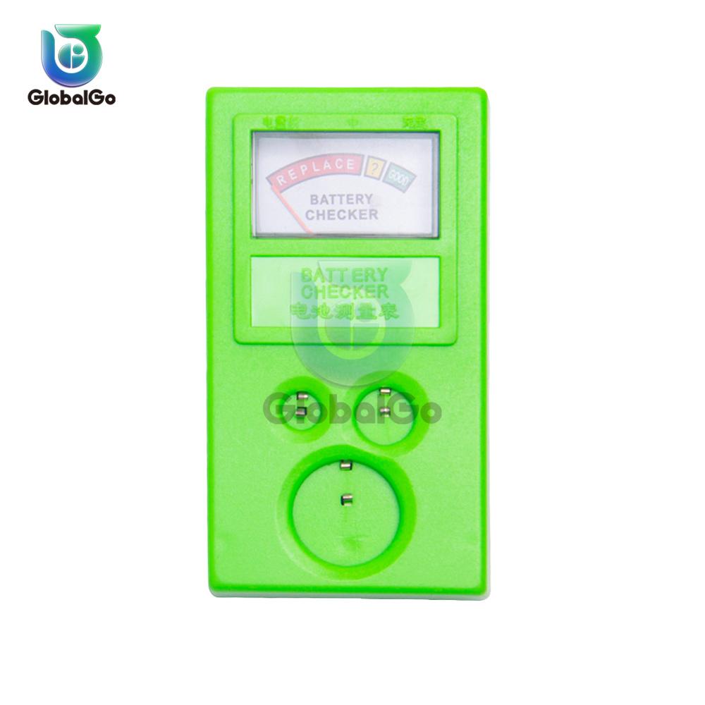 Testeur de pile bouton 1,55 V 3 V Testeur de pile de montre portable Testeur de puissance de pile bouton Outil de réparation pour LR44 CR2032 CR2025