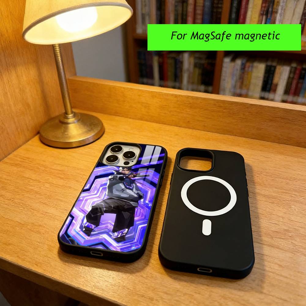 Valorant Phone Case For iPhone17,16,15,14,13,12,11 Plus,Pro Magnetic For Magsafe Wireless Charging