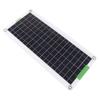 Solar Inverter Kit 220W Monocrystal Silicon High Output Portable Solar Panel Kit for Hiking Camping DC12V to AC220V