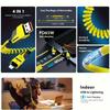 3pcs 4-in-1High-Speed Charging Cable USB Cable Travel Car Charging The Best Choice Spring Telescopic Charging Cable for SamSung Xiaomi for Huawei OPPO