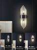Modern Gold/Black Luxury Crystals Wall Sconce Lights,lustre hotel,Hallways,Bedrooms Other Home Decor,Outdoor Indoor Night Light