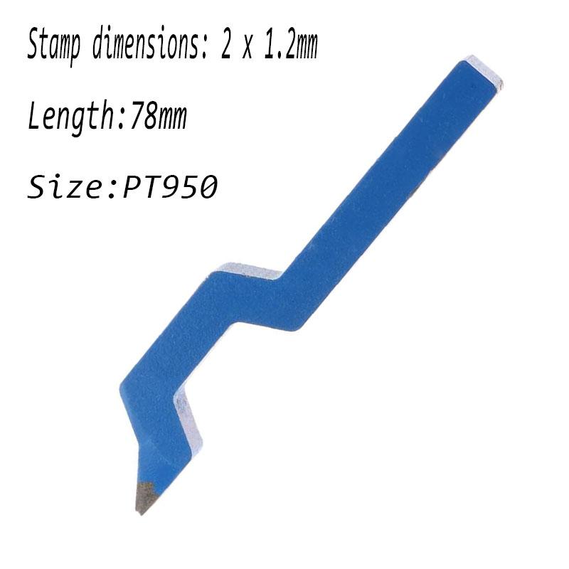 14K 18K 22K 24K 925 Sterling Silver Jewelry Stamp Punch Mold Marking Tool for Rings Bracelet Earring Buckles Making
