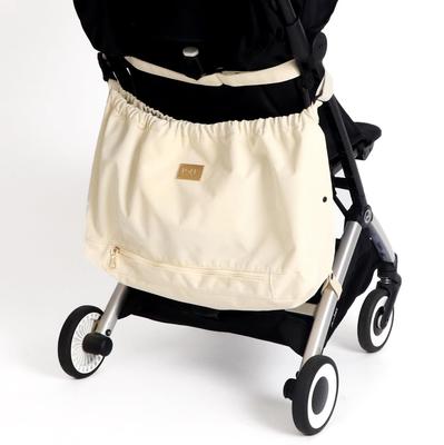 Stroller Stroller Baby Diaper Luggage Baby Bag Under-Bag, Bag, Bag, Water-Repellent, Pouch, Bag, Bag, Mother's (Beige)