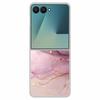 For Samsung Z Flip7 Flowers Case Transparent Hard PC Plastic Cover Shockproof Coque for Funda Samsung Galaxy Z Flip 7 5G Zflip7