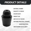 8219128010 Car Overslam Bumper Stopper, Rubber Auto Front Rear Door Shock Absorber Guard Cushion, Universal Vehicle Door Side Protection Accessories