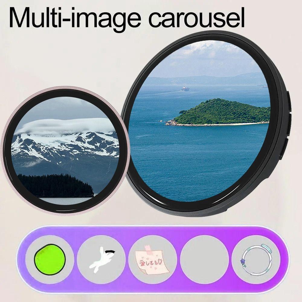 Insignă Inteligentă Bluetooth cu Afișaj Electronic LED 7 Culori Digitală Dinamică Periferice Jocuri