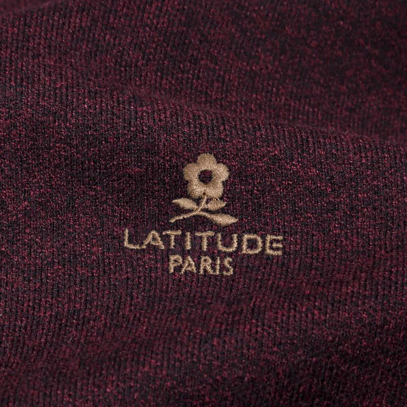 MONTAGUT Men's Warm Wool Blend High-Neck Sweater