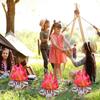 3D Campfire Balloons Inflatable Inflatable Fake Campfire Artificial Fire Flame  New Year