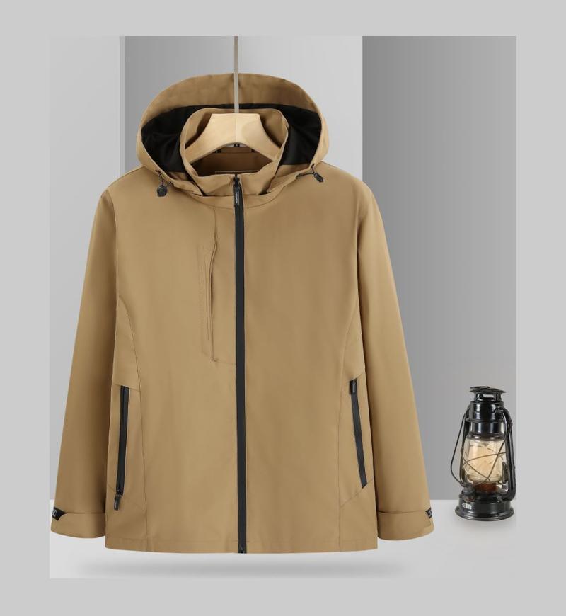 Simple Punching Jacket Couple Hundred Windproof Fabric Comfortable Fashion Casual Thin Jacket YG-521L