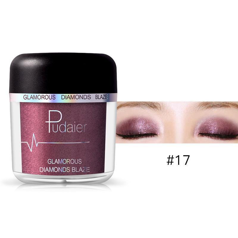 Makeup Diamond Bright Powder Eye Shadow Powder Pearl Light Matte Thin Flavored Eye Shadow Glitter Sequins