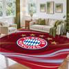 Tapis Velours Cristal Design Bayern Munich Tapis Décoratif Doux pour Chambre à Coucher Entrée