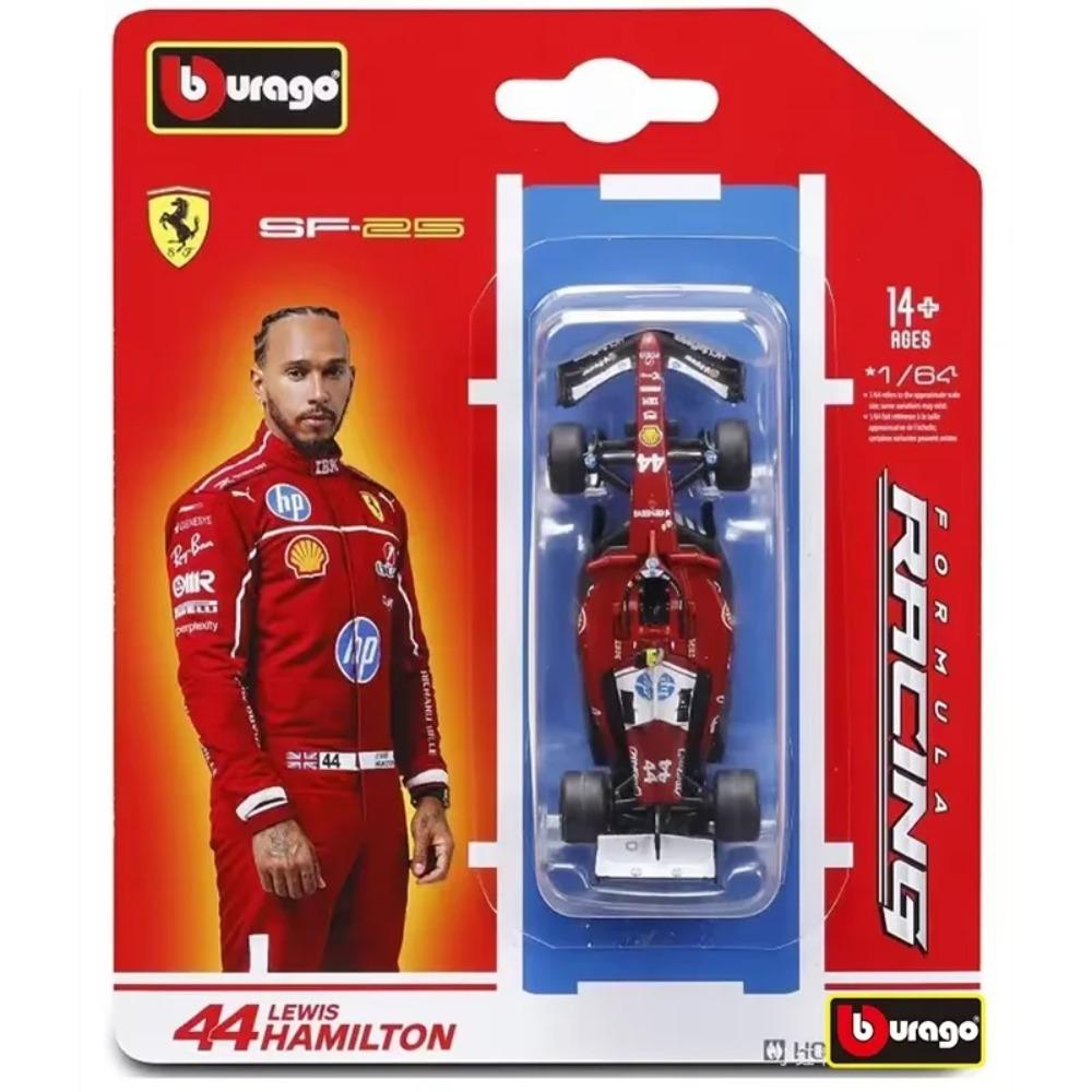 Bburago 1:64 2025 Seria F1 Ferrari Sf25 Red Bull Rb21 Melaren Mcl39 Stopowy Miniaturowy Model Ciśnieniowy Amg W16 E Zabawki