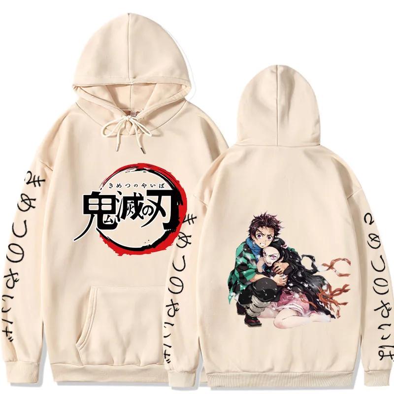 Anime Peripheral Demon Slayer Hoodie Großes Kind Erwachsene Langarm Lose Hoodie Demon Slayer Pullover