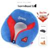 Cute U-Shaped Neck Support Pillow for Travel & Nap - Cartoon Design